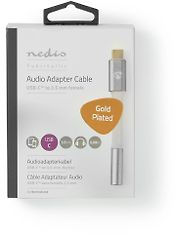 Nedis USB-C - 3,5 mm -audioadapteri, kuva 3