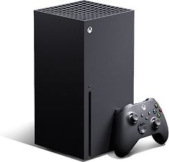 Microsoft Xbox Series X -pelikonsoli, musta