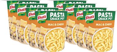 Knorr Snack Pot Mac & Cheese -ateria-ainekset, 62 g, 8-pack –  