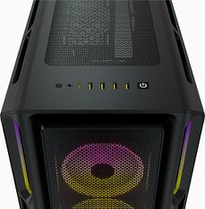 Corsair iCUE 5000T RGB ATX-kotelo ikkunalla, musta, kuva 2