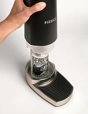 Fizzics DraftPour Beer Dispenser -olutannostelija, musta/hopea, kuva 3