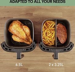 OBH Nordica Easy Fry & Grill XXL 2-in-1 -airfryer, musta, kuva 20