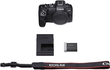 Canon EOS R8 -järjestelmäkamera, runko, kuva 3