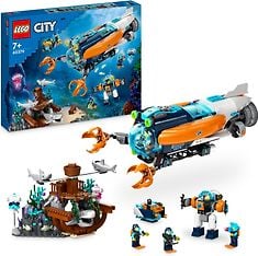LEGO City Exploration 60379 - Syvänmeren tutkimussukellusvene, kuva 2