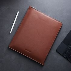 Woolnut Leather Folio -suojatasku iPad Pro 13" & Air, konjakki, kuva 7