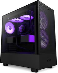 NZXT H5 Flow RGB ATX-kotelo ikkunalla, musta