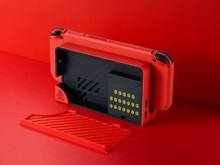 Nintendo Switch OLED - Mario Red Edition -pelikonsoli, punainen, kuva 5