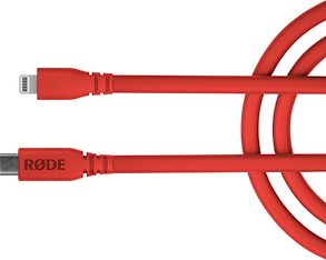 Rode SC19 kaapeli, USB-C - Lightning, 1.5m, punainen, kuva 2