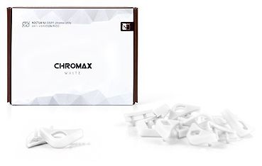 Noctua NA-SAVP1 Chromax Anti Vibrations Pads -vaimenninsarja tuulettimille, valkoinen