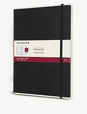 Moleskine Paper Tablet Pen+ Ruled Hardcover XL Black -muistikirja