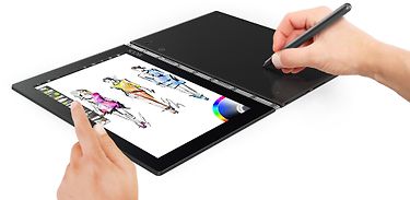 Lenovo Yoga Book 10,1" Windows 10 Pro -tabletti, musta, kuva 4