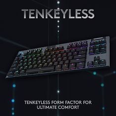 Logitech G915 TKL -pelinäppäimistö, Clicky-kytkimet, kuva 7