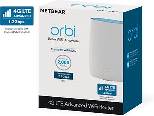 Netgear Orbi LTE 3G/4G/LTE-modeemi ja Tri-Band WiFi Mesh -reititin, kuva 3