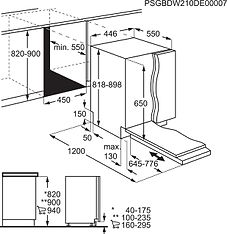 Electrolux EEQ42200L -astianpesukone, integroitava, kuva 14