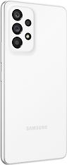 Samsung Galaxy A53 5G -puhelin, 128/6 Gt, valkoinen, kuva 4