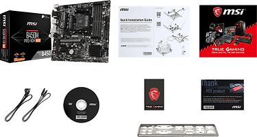 MSI B450M PRO-VDH MAX AM4 mATX -emolevy, kuva 6