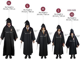 Cinereplicas Harry Potter Luihuinen (Slytherin) -velhonkaapu, S-koko, kuva 5