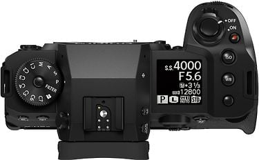 Fujifilm X-H2S -järjestelmäkamera, runko, kuva 3