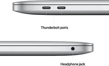 Apple MacBook Pro 13” M2 256 Gt 2022 -kannettava, hopea (MNEP3), kuva 6