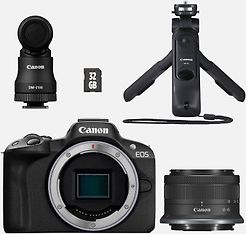 Canon EOS R50 -järjestelmäkamera + 18-45 mm objektiivi Vlogger Kit, kuva 2