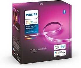 Philips Hue LightStrips Plus -valonauha, Bluetooth, 2m + 1 m jatko ja Hue Silta -tuotepaketti Gaming, kuva 6