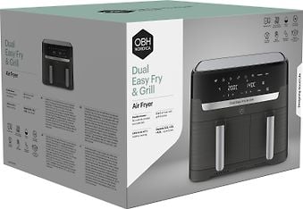 OBH Nordica Dual Easy Fry & Grill -airfryer, 8,3 l, kuva 18