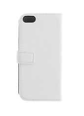 Insmat Exclusive Flip Case lompakkokotelo Apple iPhone SE, valkoinen, kuva 2