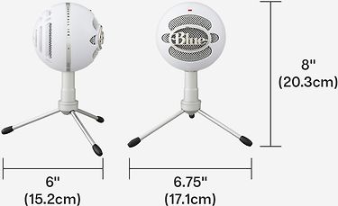 Blue Microphones Snowball iCE -mikrofoni USB-väylään, valkoinen, kuva 5