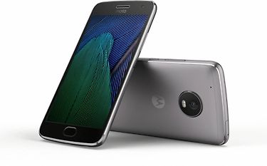 Motorola Moto G Plus 5th gen. (2017) -Android-puhelin Dual-SIM, 32 Gt, harmaa