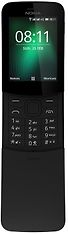Nokia 8110 4G (2018) -peruspuhelin, musta, kuva 2
