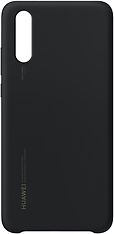 Huawei P20 Silicone Cover -suojakuori, musta, kuva 2