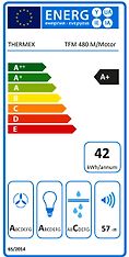 Thermex TFM 480 -liesituuletin, teräs, 72 cm, kuva 3