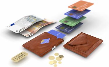 Exentri Multiwallet RFID -lompakko, hiekka, kuva 11