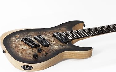 Schecter Reaper-7 Multiscale -sähkökitara, Satin Charcoal Burst