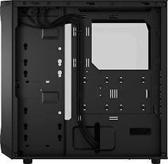 Fractal Design Focus 2 Black TG Clear Tint ATX-kotelo ikkunalla, musta, kuva 10