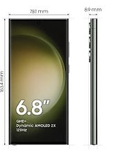 Samsung Galaxy S23 Ultra 5G -puhelin, 1Tt/12 Gt, vihreä, kuva 4