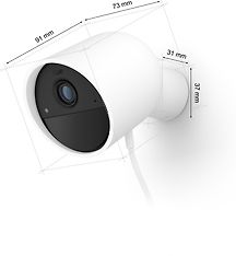 Philips Hue Secure valvontakamera, langallinen, valkoinen, 1 kpl, kuva 4