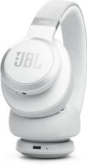 JBL LIVE 770NC vastamelukuulokkeet, valkoinen, kuva 7