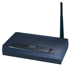 ZyXEL Prestige P660HW-D1 ADSL2+ reititin/tukiasema + firewall + WLAN G + SuperSpeed