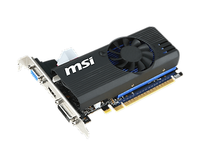MSI N730K-1GD5LP/OC GeForce GT 730 1024 Mt -näytönohjain PCI-e-väylään, kuva 2
