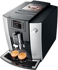 Jura E6 Platina -kahviautomaatti, musta/hopea, kuva 2