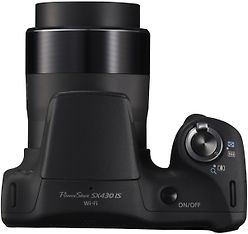 Powershot SX430 -digikamera, musta, kuva 3