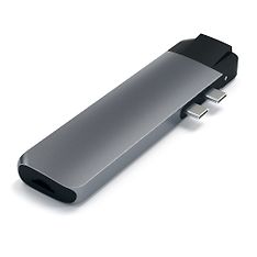 Satechi USB Type-C Pro Hub 4K HDMI and Ethernet -adapteri, Space Gray, kuva 2