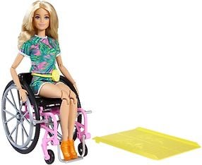 Barbie Fashionistas -pyörätuoli ja nukke, lajitelma, kuva 7