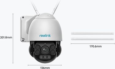 Reolink RLC-523WA -valvontakamera ulko- ja sisäkäyttöön, kuva 4