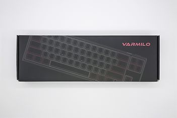 Varmilo VA69 Special Edition Black Plate TKL 65% MX Red -mekaaninen pelinäppäimistö, valkoinen/punainen/musta, kuva 14