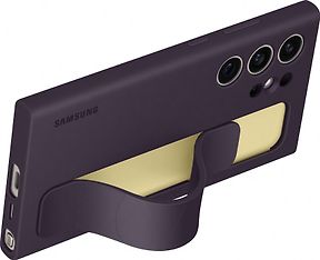 Samsung Galaxy S24 Ultra Standing Grip Case -suojakotelo, tummanvioletti, kuva 3