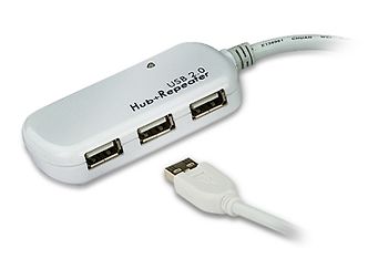 Aten UE2120H USB-hubi/jatkaja