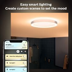 Philips Adore HUE white ambiance -älykattovalaisin, 40 cm, kromi, 2750 lm, kuva 7