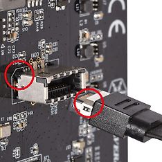 Silverstone ECU07 USB 3.2 Gen2 2x2 -ohjainkortti PCIe -väylään, kuva 3